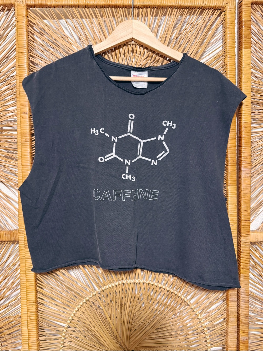 Cintage 90s Farley’s Caffeine Chemical Formula Muscle Tee SZ XL